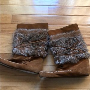 Minnetonka Fur Boots